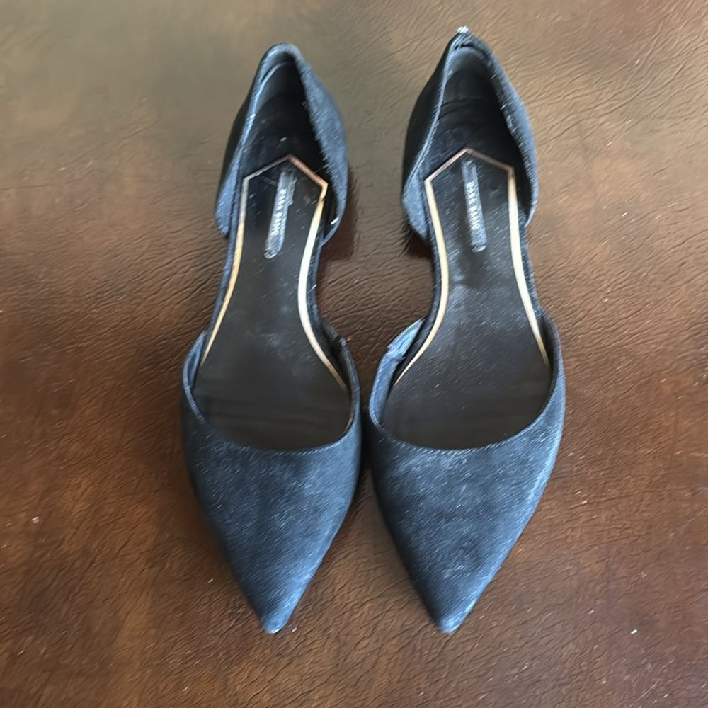 Zara Pointed Toe Flats - Picture 2 of 7